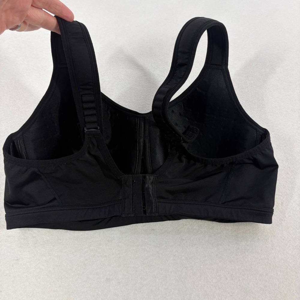 Livi Active Sports Bra Womens 38D Black Excellent Underwire High Impact Support - Picture 4 of 10
